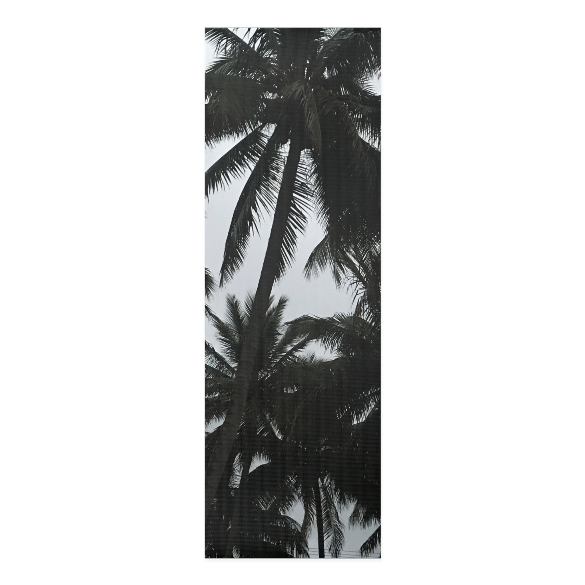 Tropical Palm Tree Foam Yoga Mat - Eco-Friendly Exercise Mat for Fitness & Relaxation